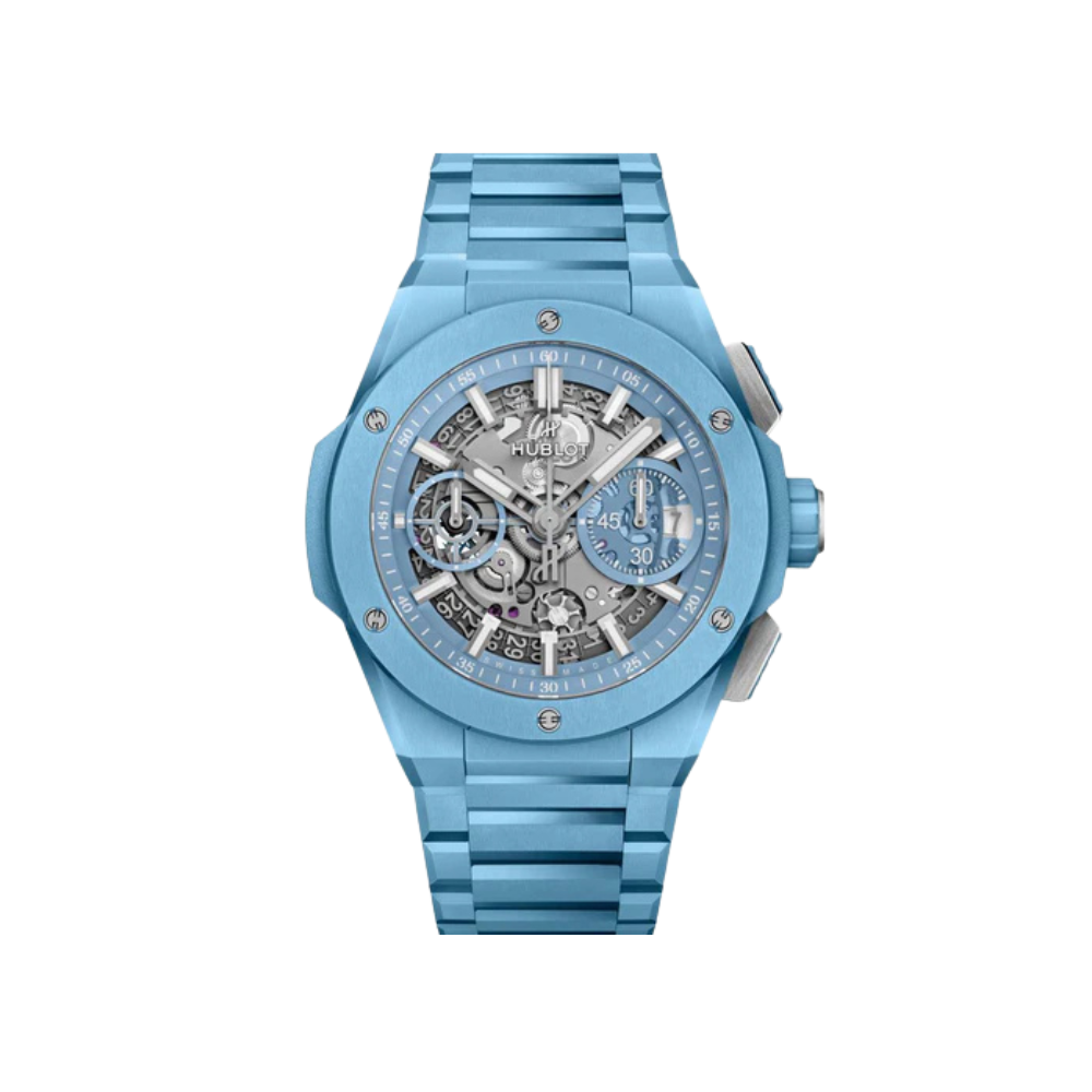Hublot Big Bang INTEGRATED SKY BLUE CERAMIC Ref# 451.EX.5120.EX