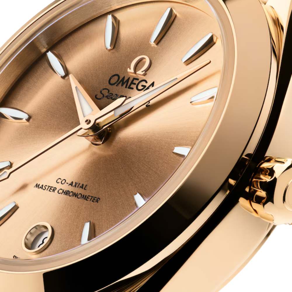 Seamaster Aqua Terra 150M 30 mm Moonshine Gold Ref. 220.50.30.20.08.001 - Image 3