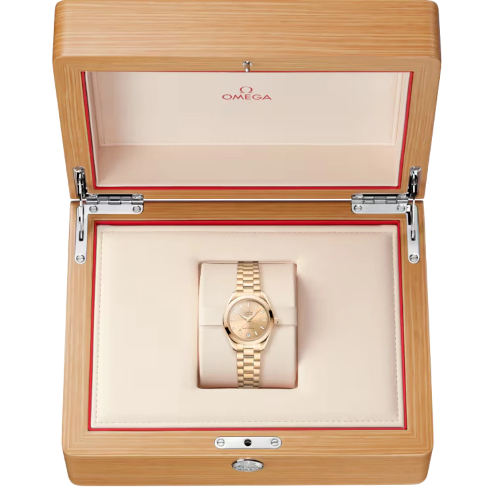 Seamaster Aqua Terra 150M 30 mm Moonshine Gold Ref. 220.50.30.20.08.001 - Image 9