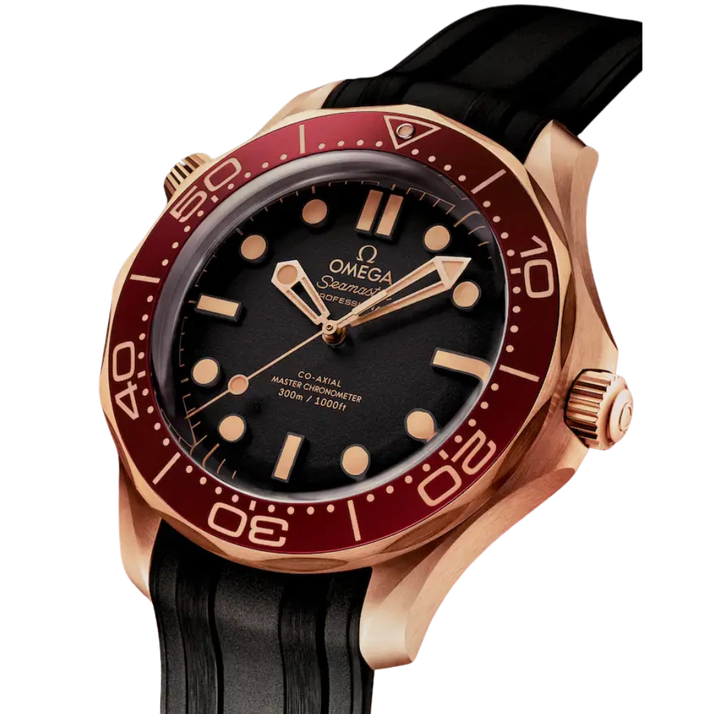 Seamaster Diver 300M 42 Bronze Gold On Rubber Strap Ref. 210.92.42.20.01.003 - Image 2