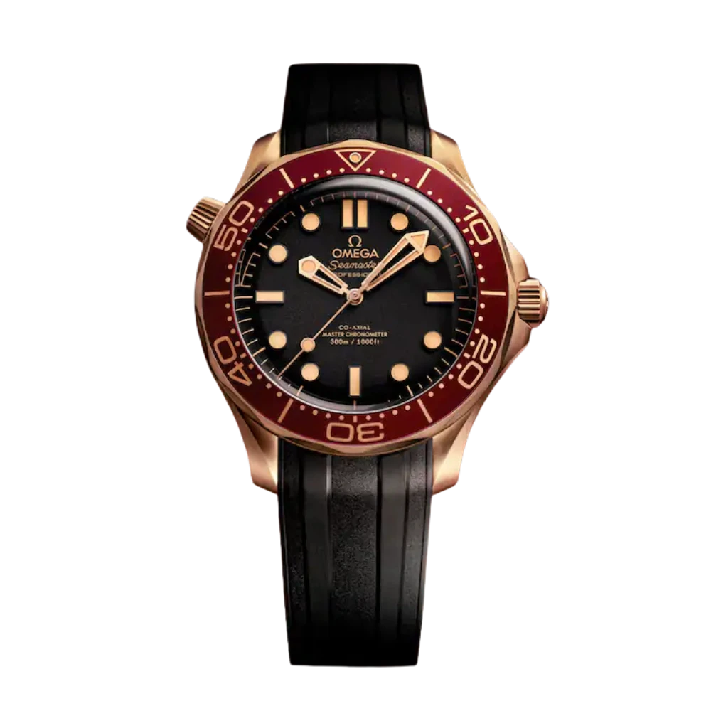 Seamaster Diver 300M 42 Bronze Gold On Rubber Strap Ref. 210.92.42.20.01.003 - Image 5