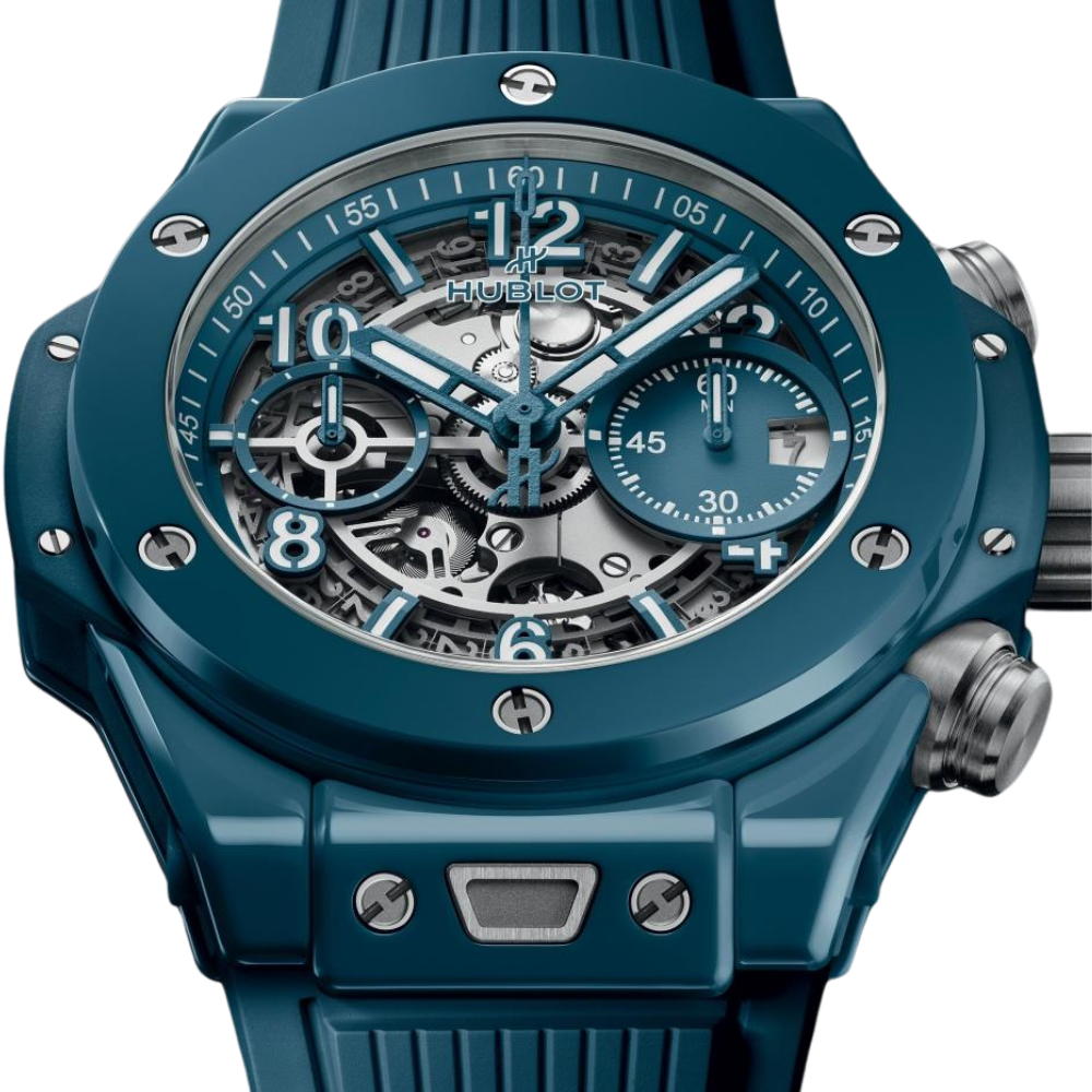 Big Bang Unico Petrol Blue Ceramic Ref. 441.ES.5121.RX - Image 2