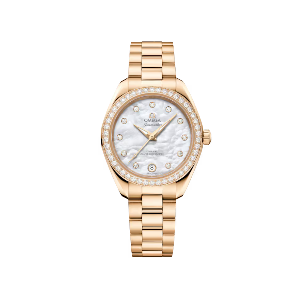 Seamaster Aqua Terra 150M 30 mm, Moonshine Gold On Moonshine Gold Ref. 220.55.30.20.55.001