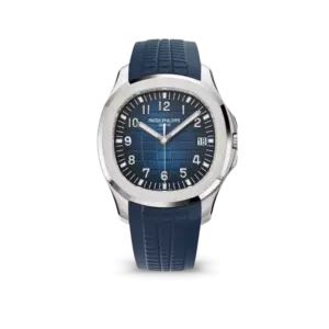 Patek Philippe Aquanaut Blue Dial 18K White Gold Men’s Watch 5168G-001