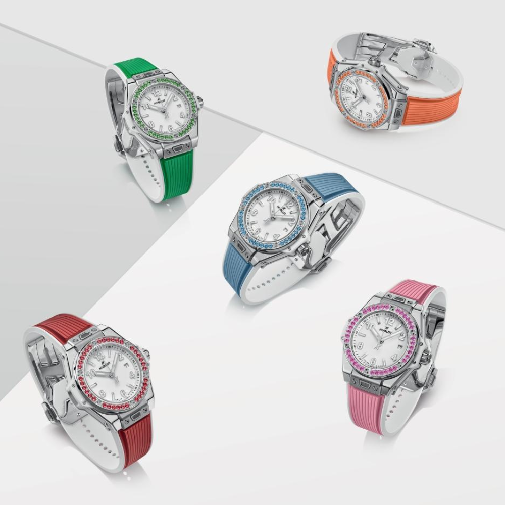 Big Bang One Click Joyful Steel Apple Green Ref. 485.SG.2210.RX.1222 - Image 5