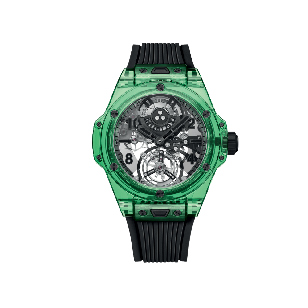 Big Bang Tourbillon Automatic Green Saxem Ref. 429.JG.0110.RT