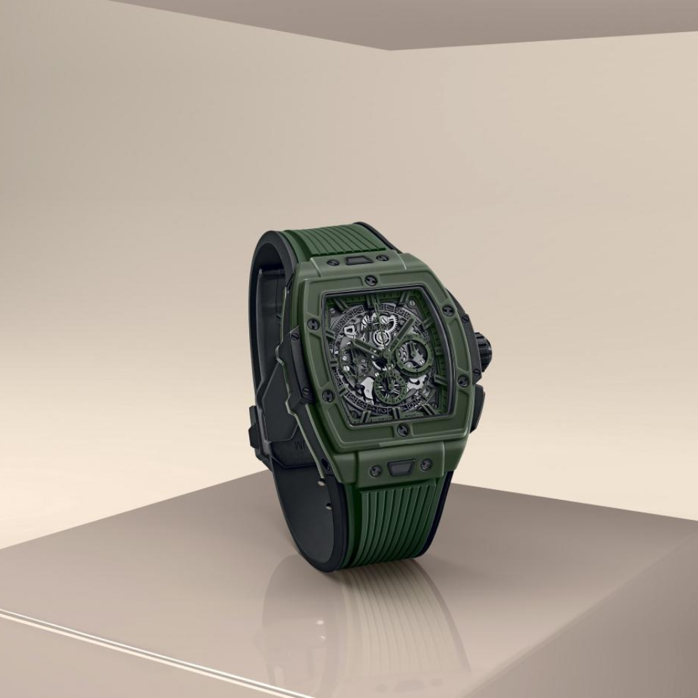Spirit of Big Bang Dark Green Ceramic Ref. 642.GX.5210.RX - Image 4