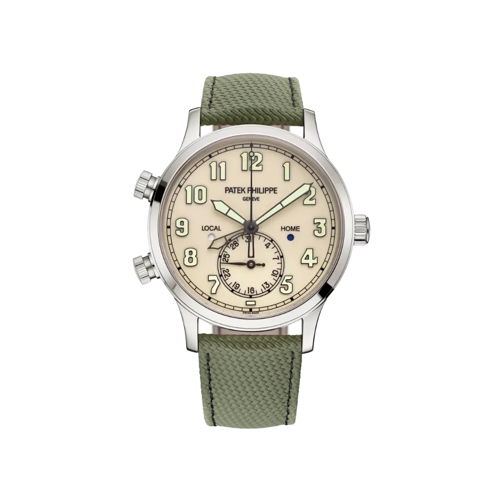 Complications Clatrava Pilot Travel Time White Gold Ref. 5524G-010