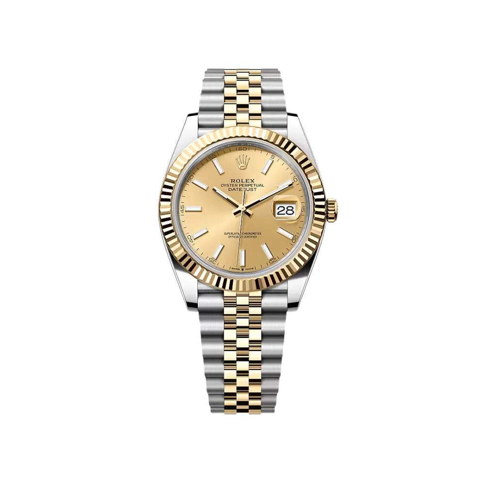 Rolex Datejust Oystersteel Yellow Gold 41mm Ref. 126333-0010