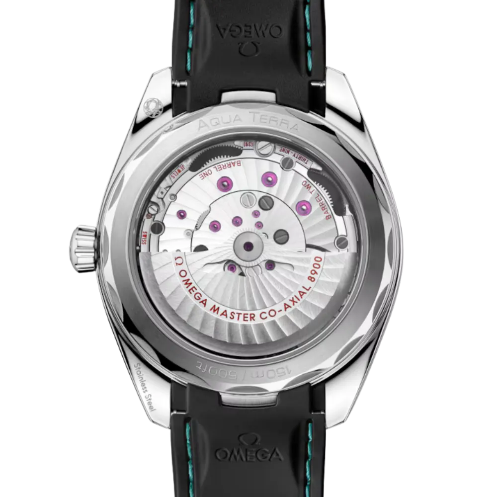 Seamaster Aqua Terra 150M 41 mm, steel on rubber strap Ref. 220.32.41.21.03.001 - Image 5