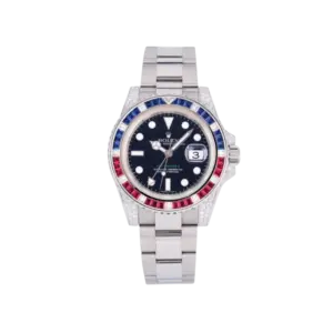 Rolex GMT-Master II 116759SARU White Gold Black Dial