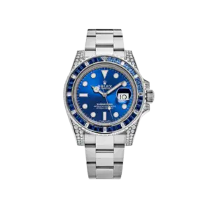Rolex Submariner Date 116659SABR White Gold Blue Dial Sapphire Diamond Bezel