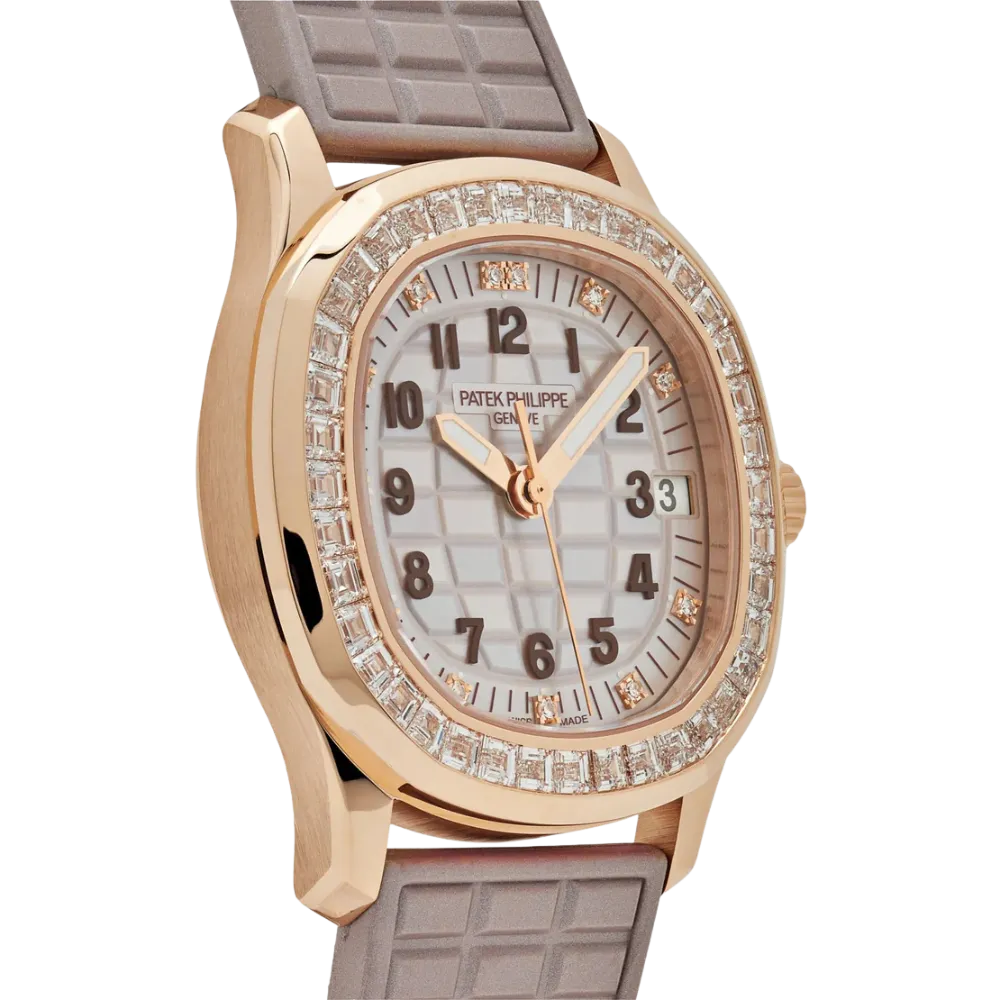 Patek Philippe Aquanaut Luce 5072R-001 'Haute Joaillerie' Rose Gold Diamond Dial - Image 3