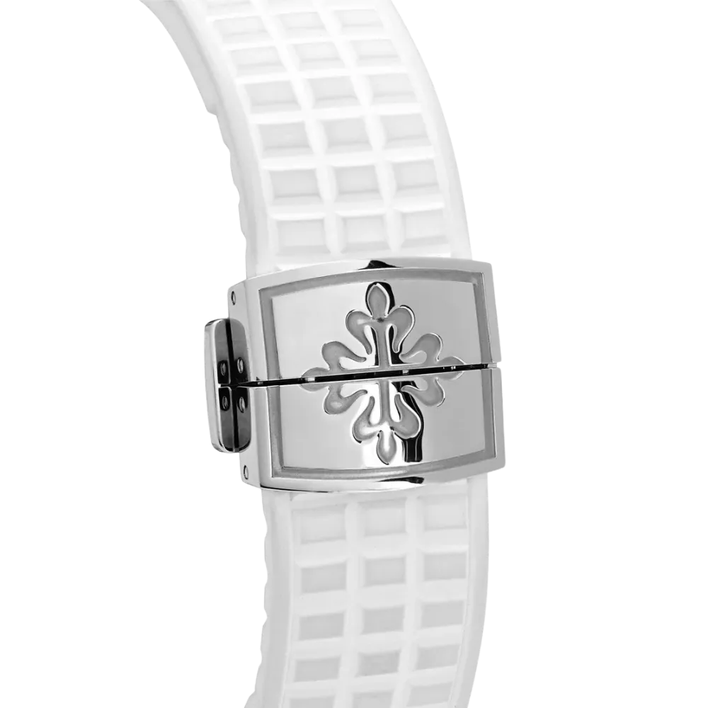 Patek Philippe Aquanaut Luce 5267/200A-010 Stainless Steel White Dial Diamond Bezel (2025) - Image 9