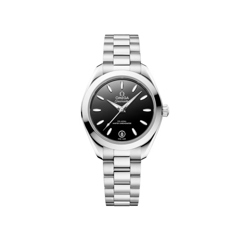 Seamaster Aqua Terra 150M 30 mm, steel on steel Ref. 220.10.30.20.01.001