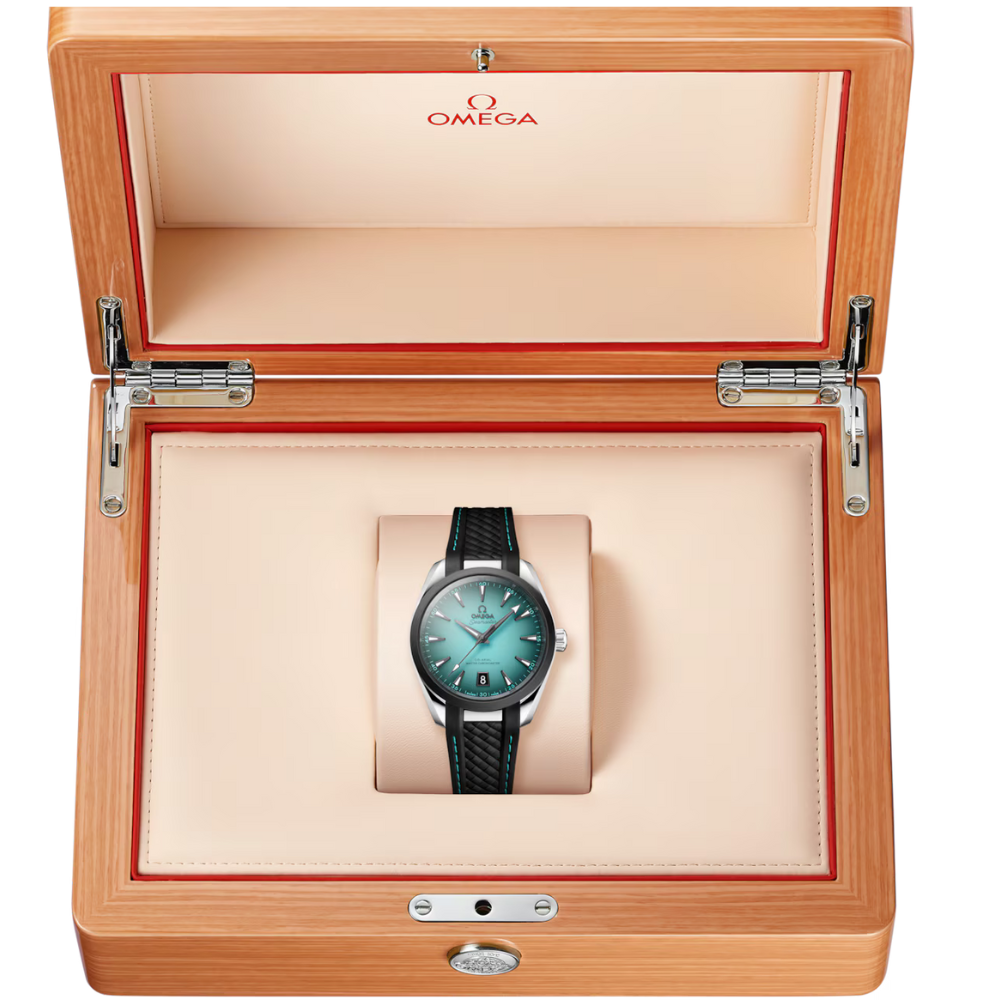 Seamaster Aqua Terra 150M 38 mm, steel on rubber strap Ref. 220.32.38.20.03.001 - Image 6