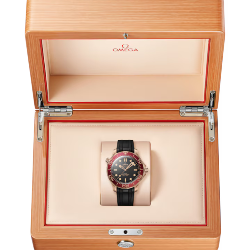 Seamaster Diver 300M 42 Bronze Gold On Rubber Strap Ref. 210.92.42.20.01.003 - Image 6