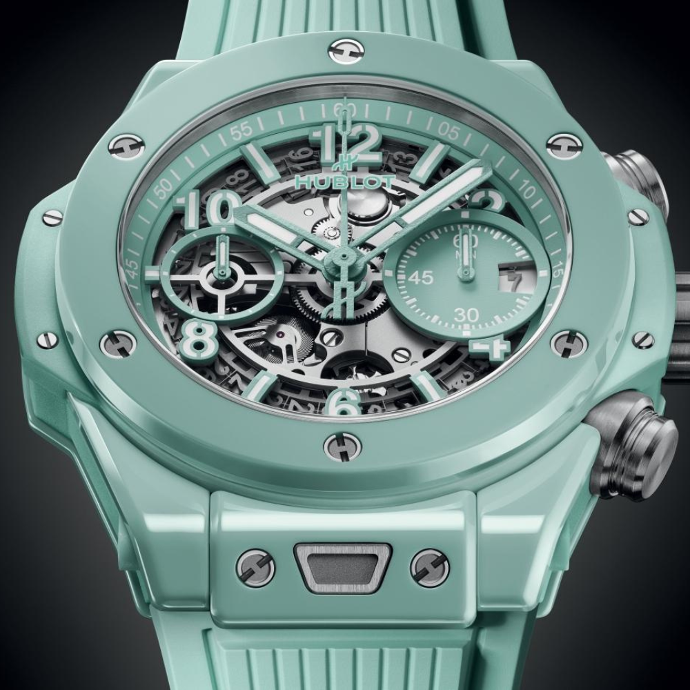 Big Bang Unico Mint Green Ceramic Ref. 441.GS.5221.RX - Image 2