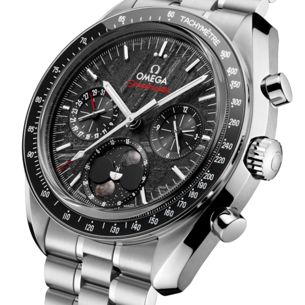 Speedmaster Moonphase 43 Steel On Steel Ref. 304.30.43.52.01.001 - Image 3