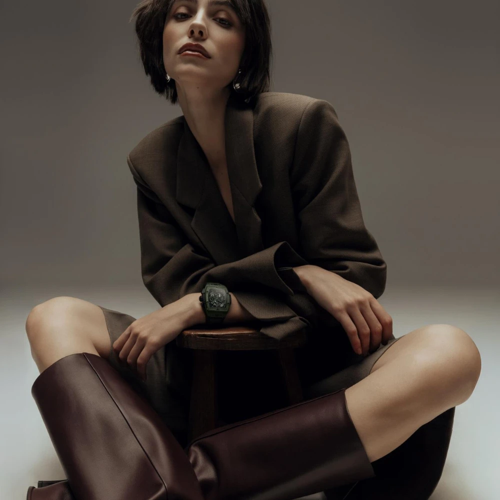 Spirit of Big Bang Dark Green Ceramic Ref. 642.GX.5210.RX - Image 7