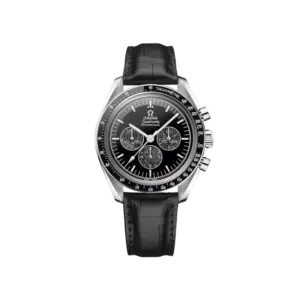 Speedmaster Calibre 321 42 Platinum On Leather Strap Ref. 311.93.42.30.99.001