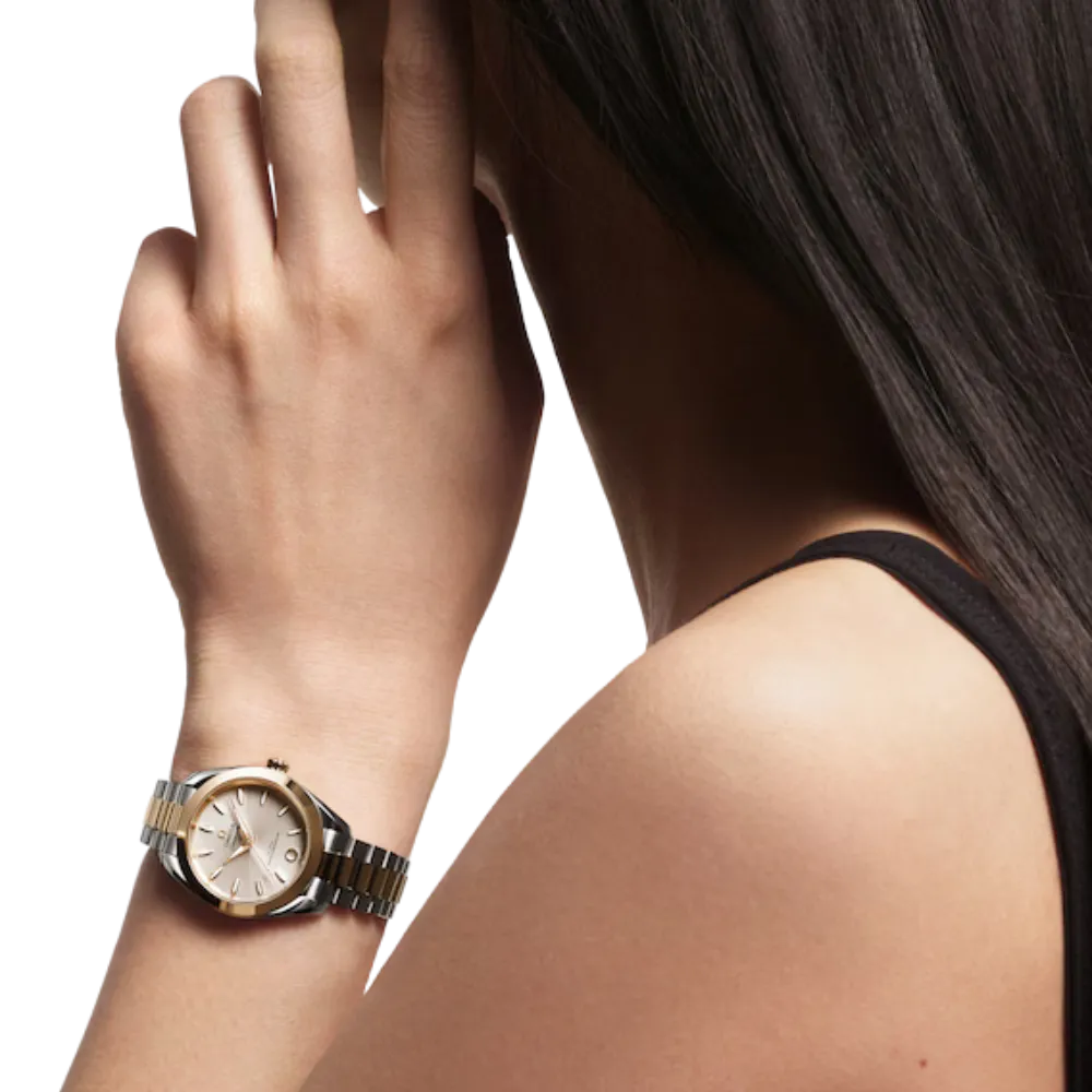 Seamaster Aqua Terra 150m 30 mm, Steel ‑ Moonshine Gold On Steel ‑ Moonshine Gold Ref. 220.20.30.20.02.001 - Image 10