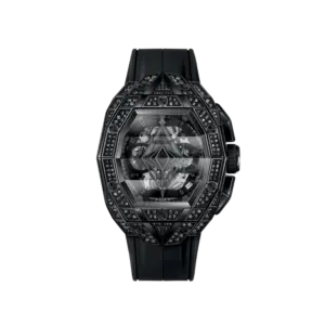 Spirit of Big Bang Sang Bleu All Black Pavé Ref. 648.CX.0114.RX.1600.MXM24