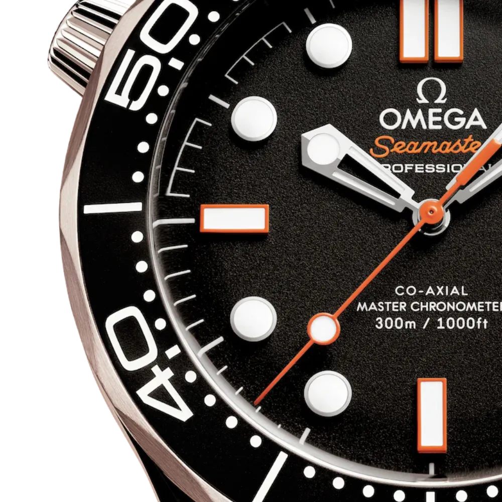 Seamaster Diver 300M 42 mm, steel on rubber strap Ref. 210.32.42.20.01.006 - Image 3