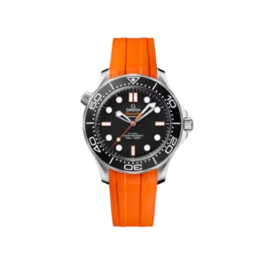 Seamaster Diver 300M 42 mm, steel on rubber strap Ref. 210.32.42.20.01.006